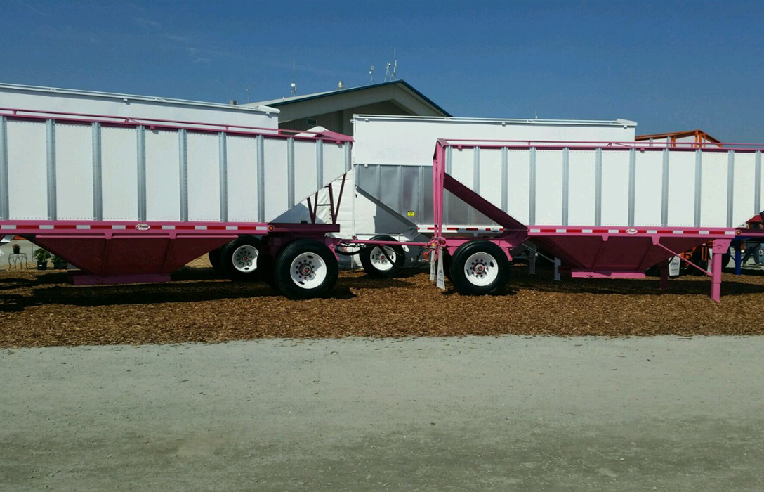 Straight Hopper Trailers Premier Trailer Mfg. Inc. Visalia, CA