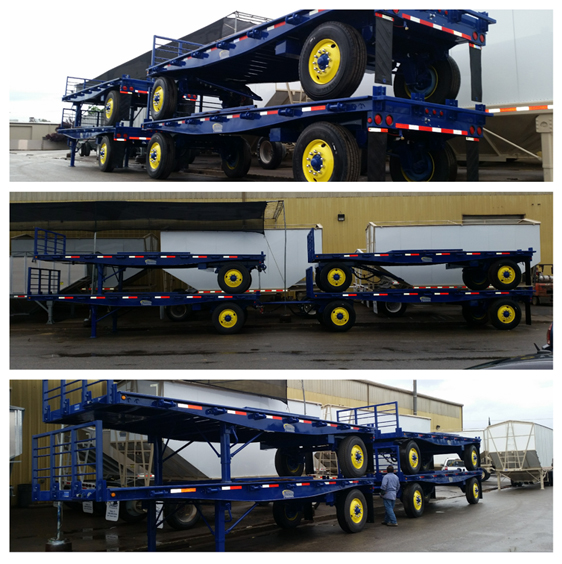 High Axle Produce Trailers Premier Trailer Mfg. Inc. Visalia, CA